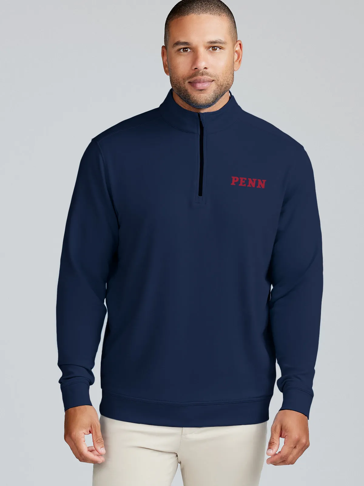 Cloud French Terry Quarter Zip - UPenn