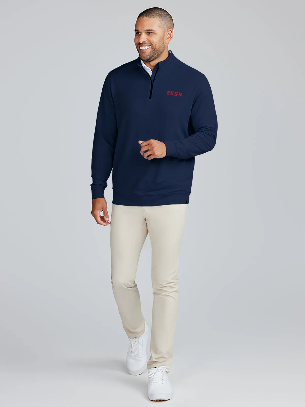 Cloud French Terry Quarter Zip - UPenn