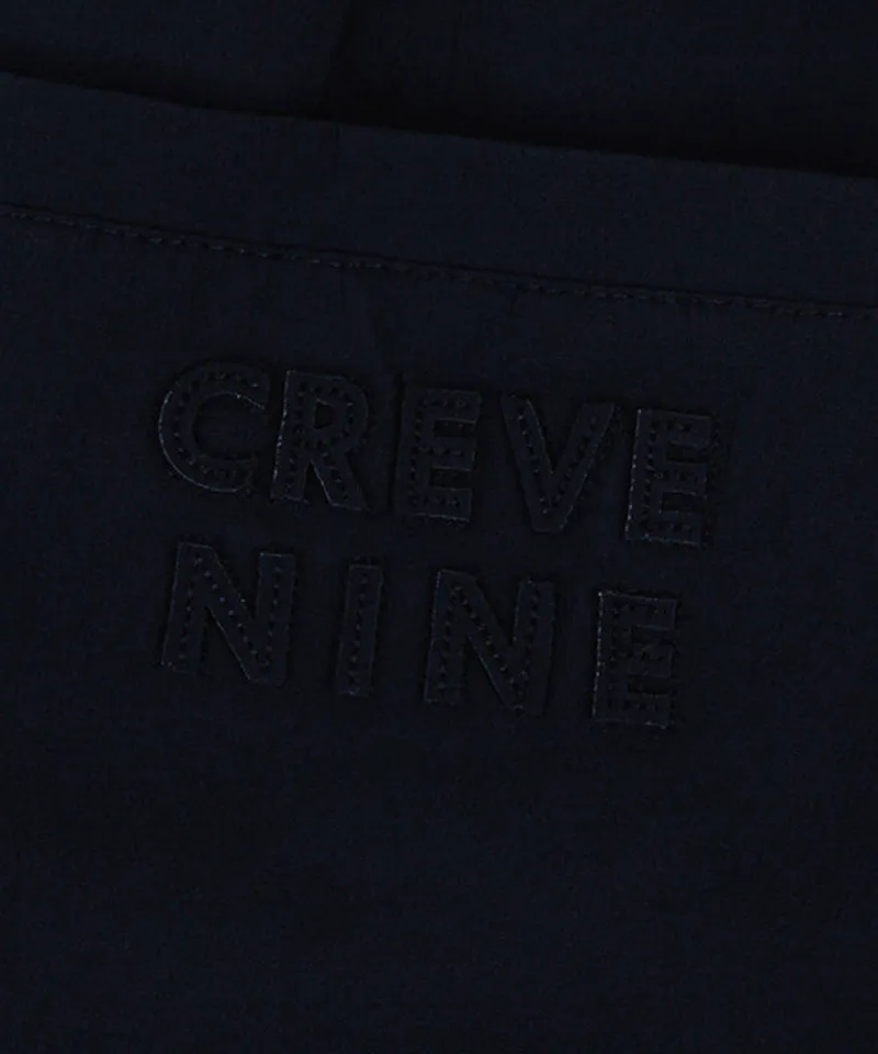 CREVE NINE: Pocket Point Banding Skirt - Black