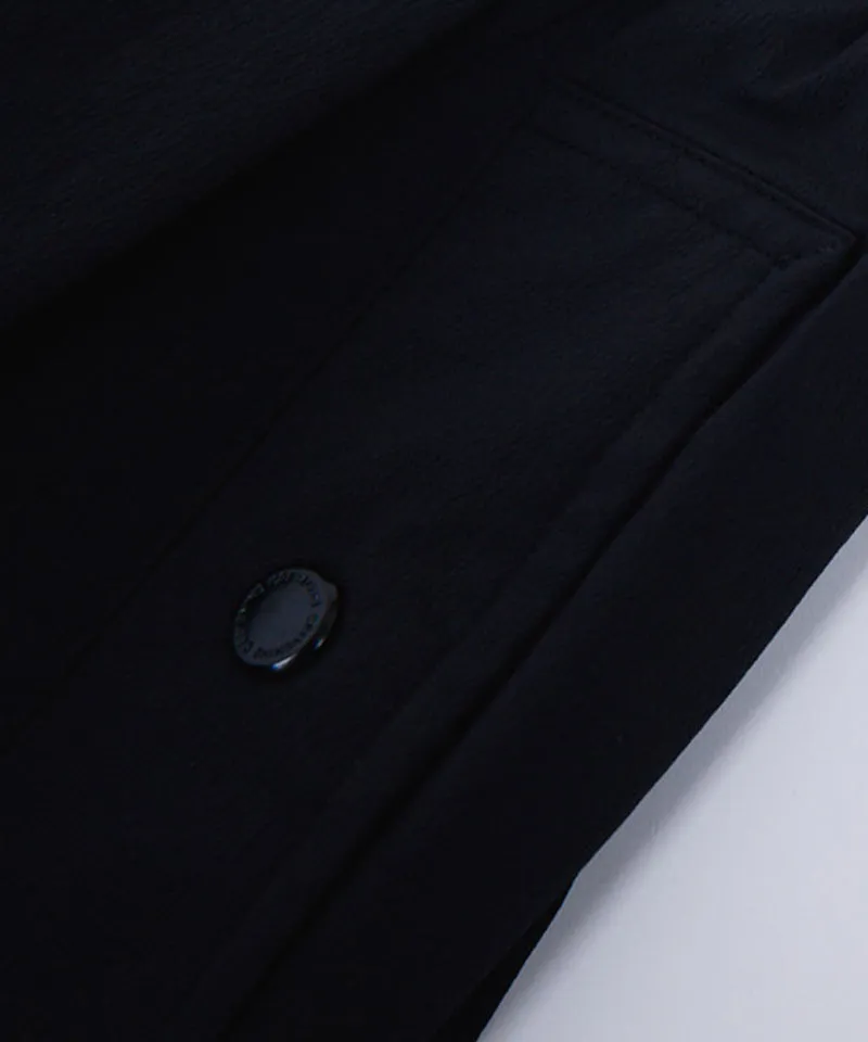 CREVE NINE: Pocket Point Banding Skirt - Black