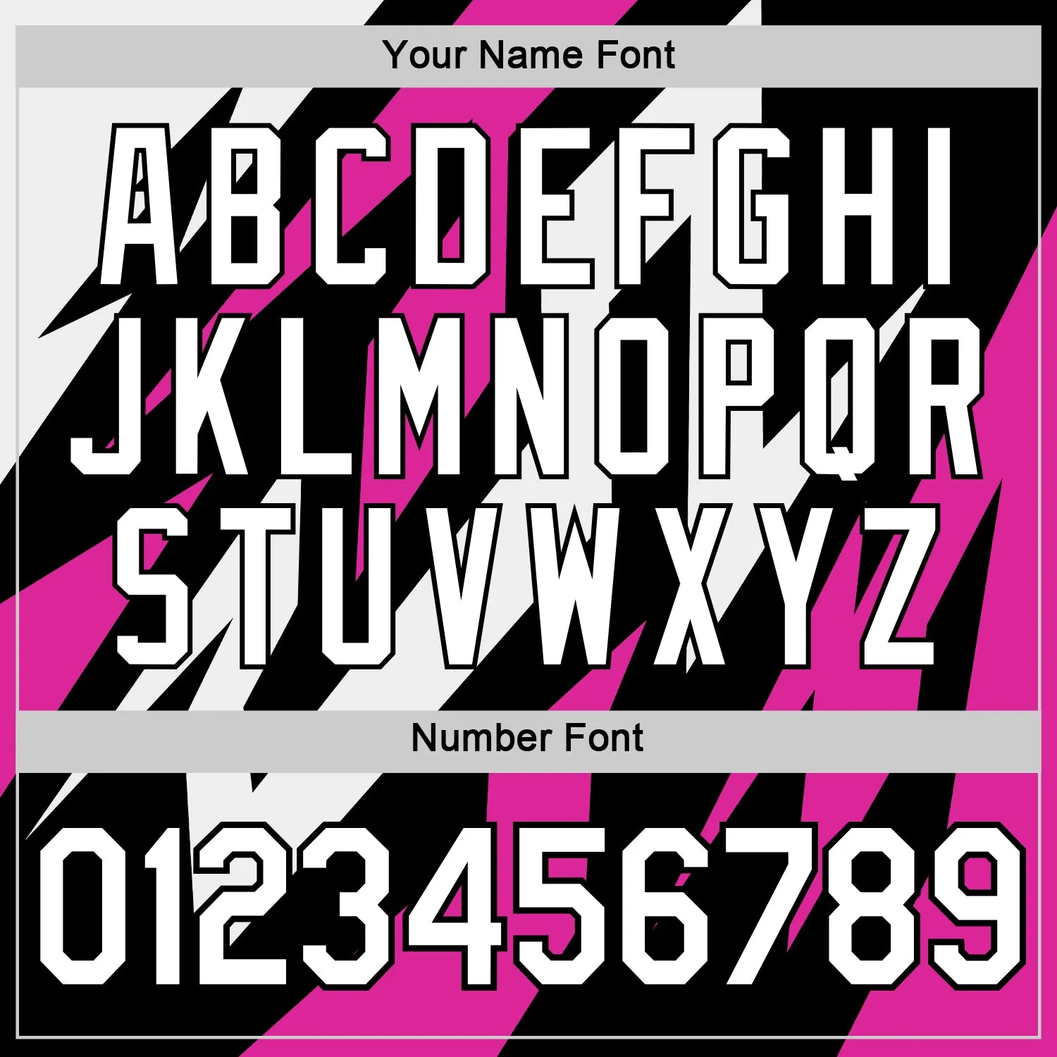Custom Black White-Hot Pink 3D Esports Performance T-Shirt