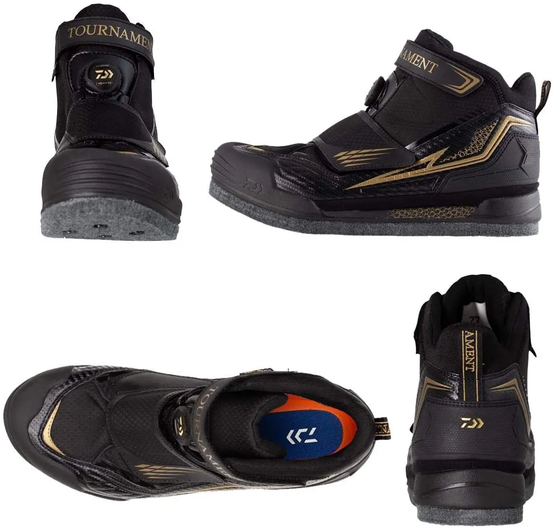 DAIWA TOURNAMENT SPIKE FELT FISHING SHOES TM-2600C
