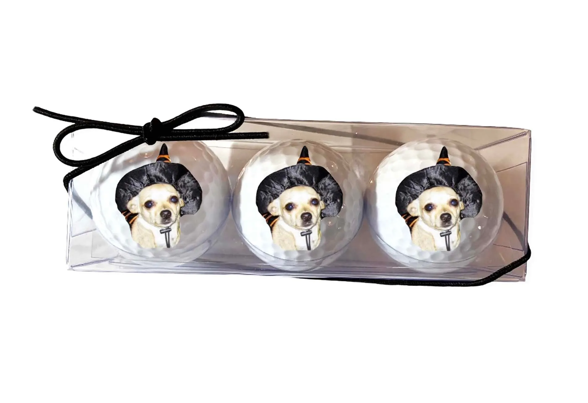 Dog Face Golf Balls - Set of 3 Balls