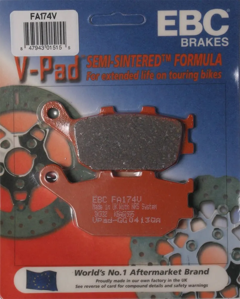 EBC FA174V Semi-Sintered Brake Pads
