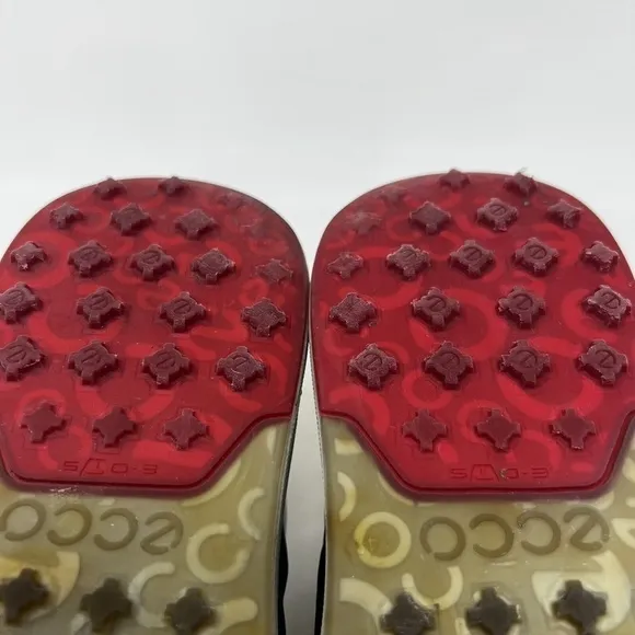 Ecco Hydromax Street Evo One Leather Spikeless Golf Shoes Men’s Sz 11-11.5 EU 45