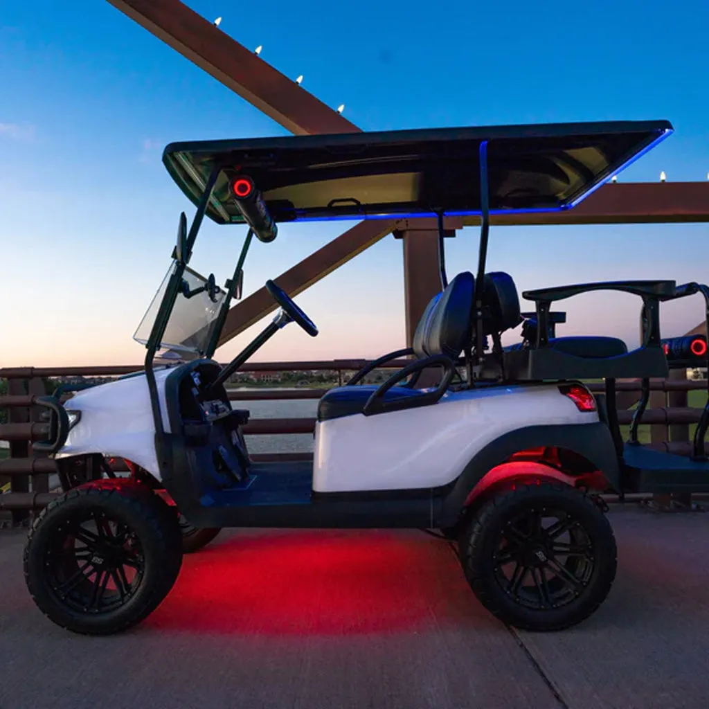 EcoXGear ExtremeStrip 2/4 Seat Golf Cart Underglows   4-Zone Controller