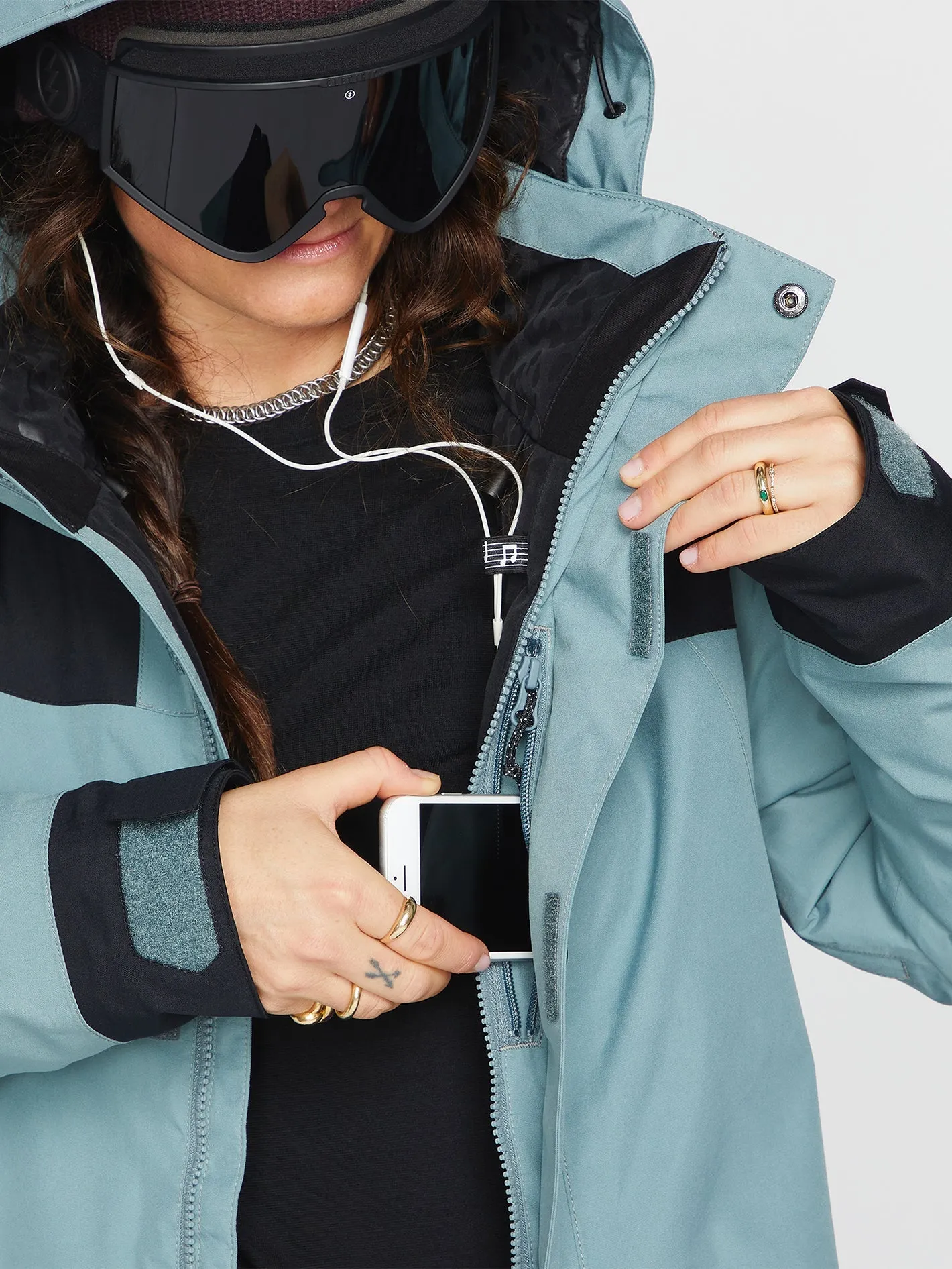 Ell Insulated Gore-Tex Jacket - Green Ash