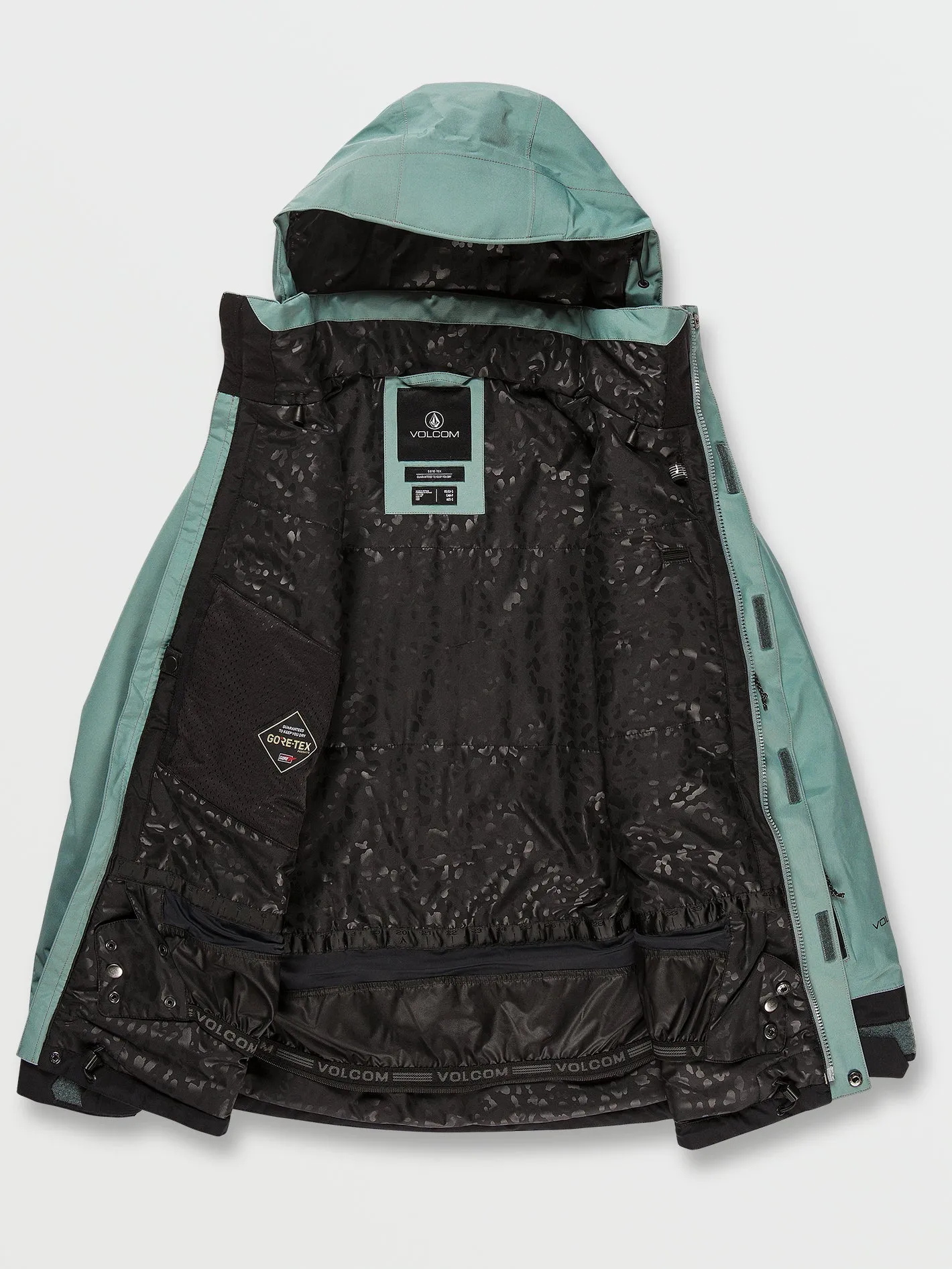 Ell Insulated Gore-Tex Jacket - Green Ash