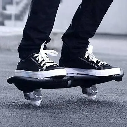 EONWISE Highly Flexible Heavy Duty Cruiser Board LED Flash Lights PU 80mm Wheels, 30 X 9 Inch (Yellow)