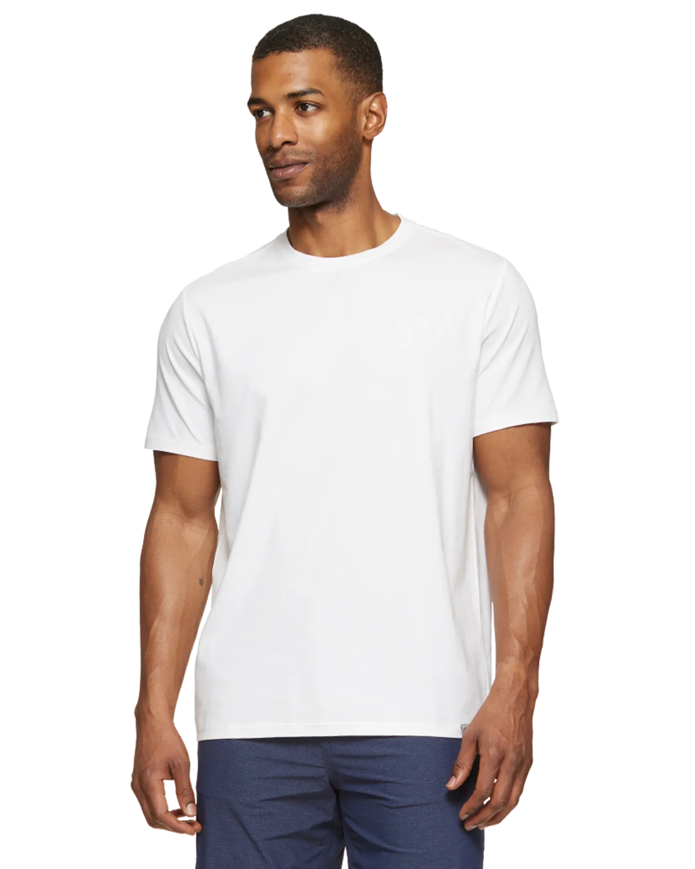 ESSENTIAL STRETCH COMFORT CREWNECK TEE