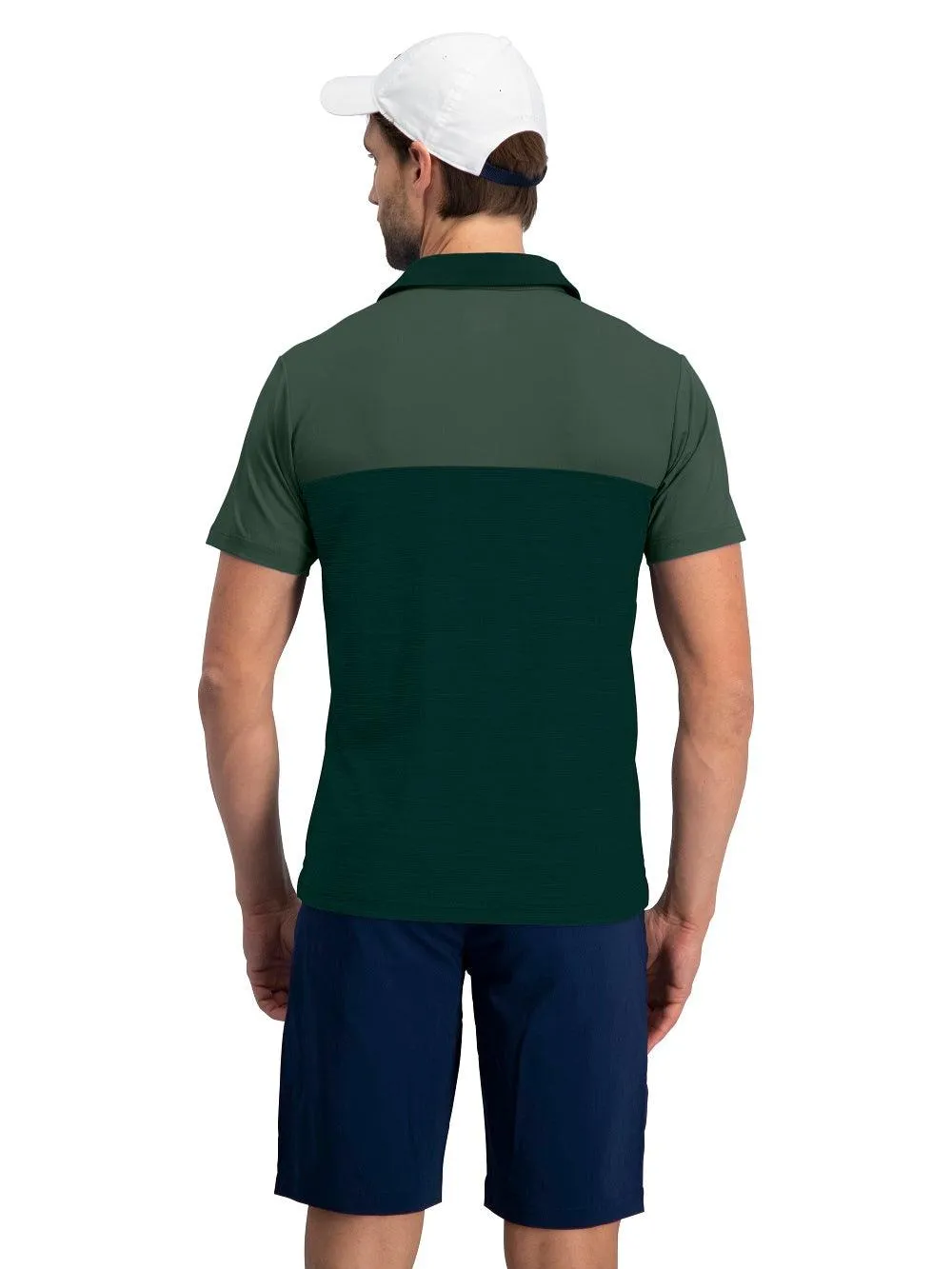 Extreme Deal - Men's Heathered Two-Tone Golf Polo