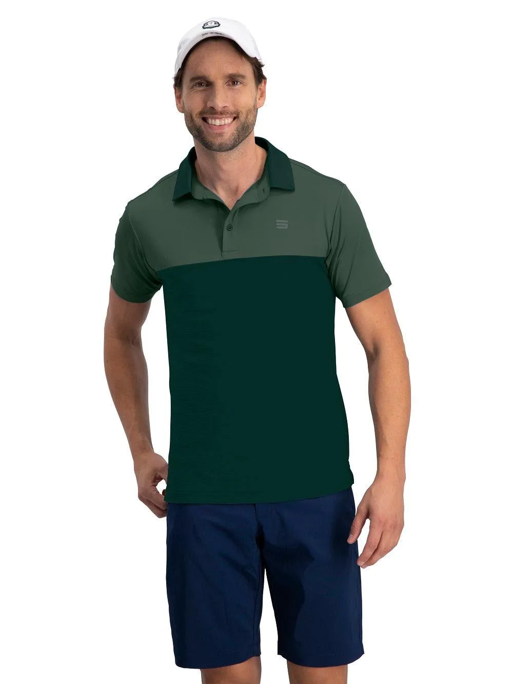 Extreme Deal - Men's Heathered Two-Tone Golf Polo
