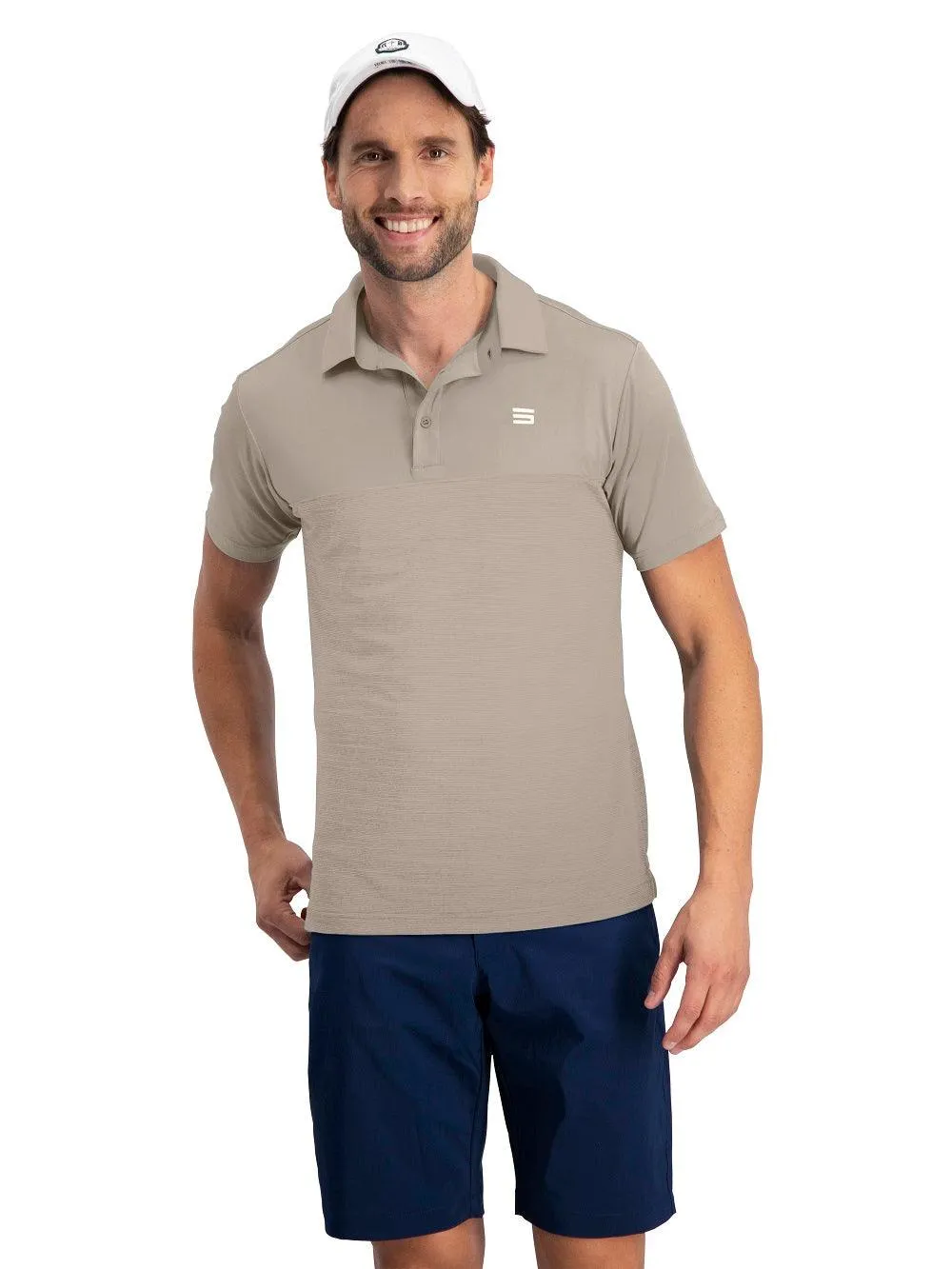 Extreme Deal - Men's Heathered Two-Tone Golf Polo