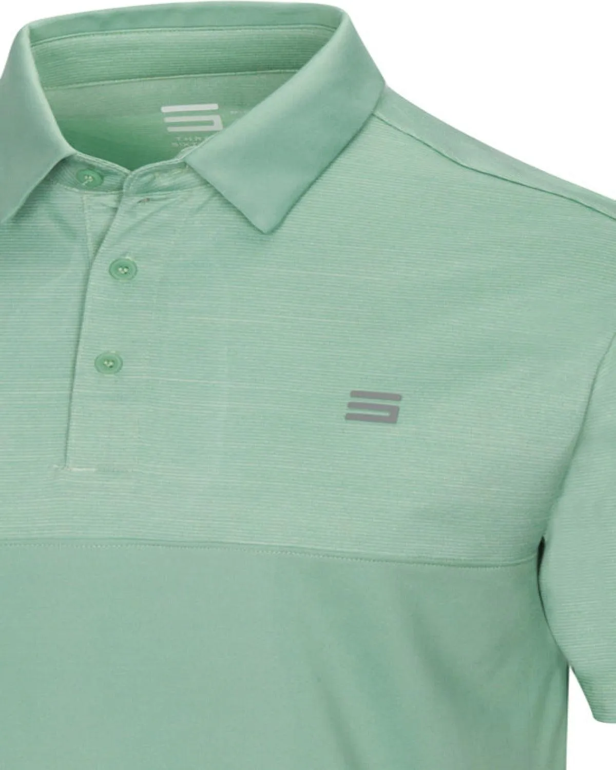 Extreme Deal - Men's Heathered Two-Tone Golf Polo