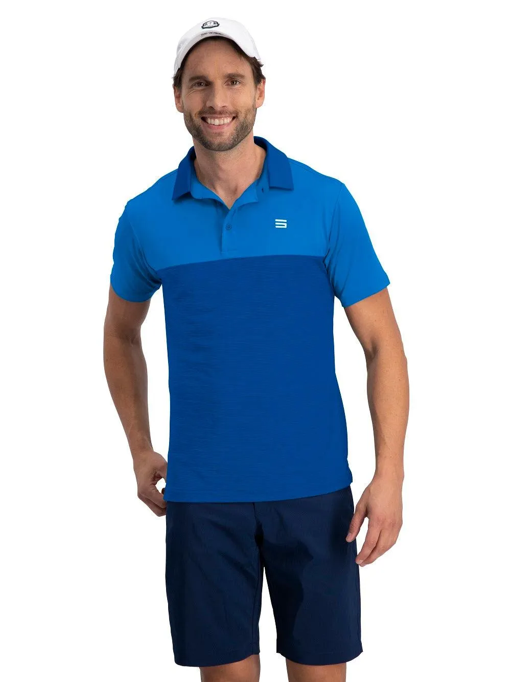 Extreme Deal - Men's Heathered Two-Tone Golf Polo