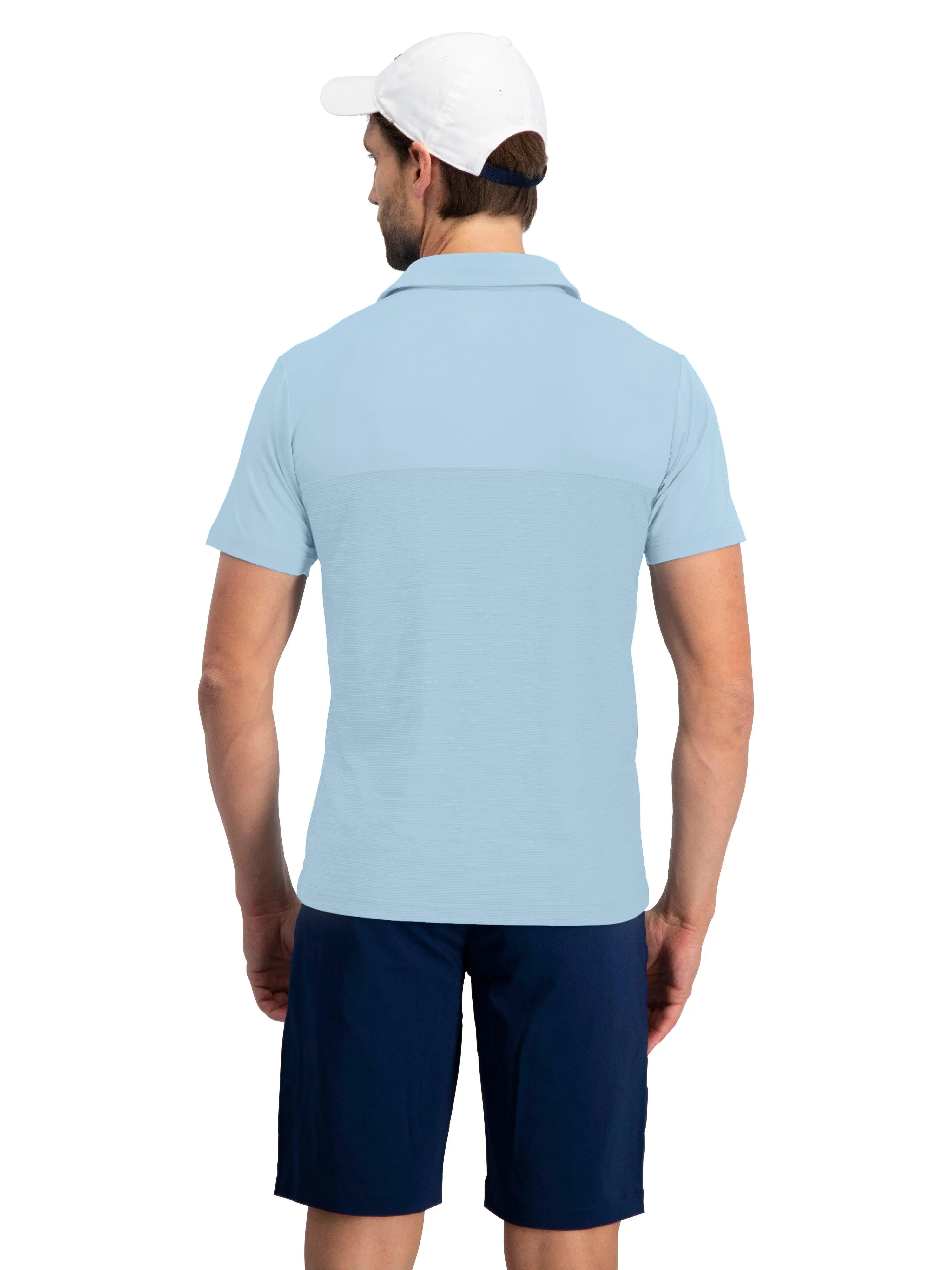 Extreme Deal - Men's Heathered Two-Tone Golf Polo