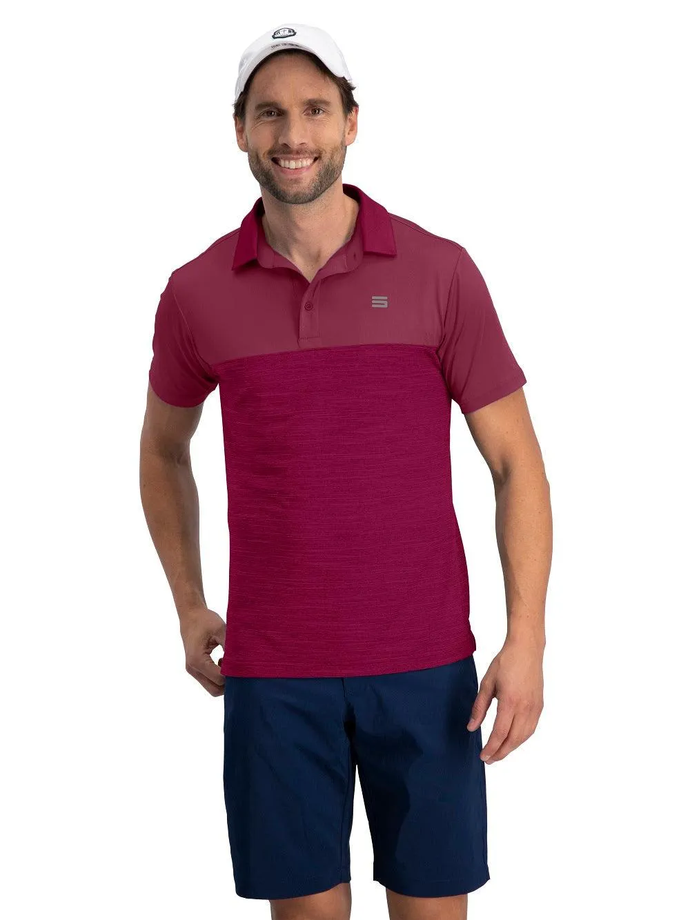 Extreme Deal - Men's Heathered Two-Tone Golf Polo