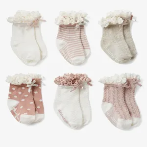 Fancy Pink Socks 6pk