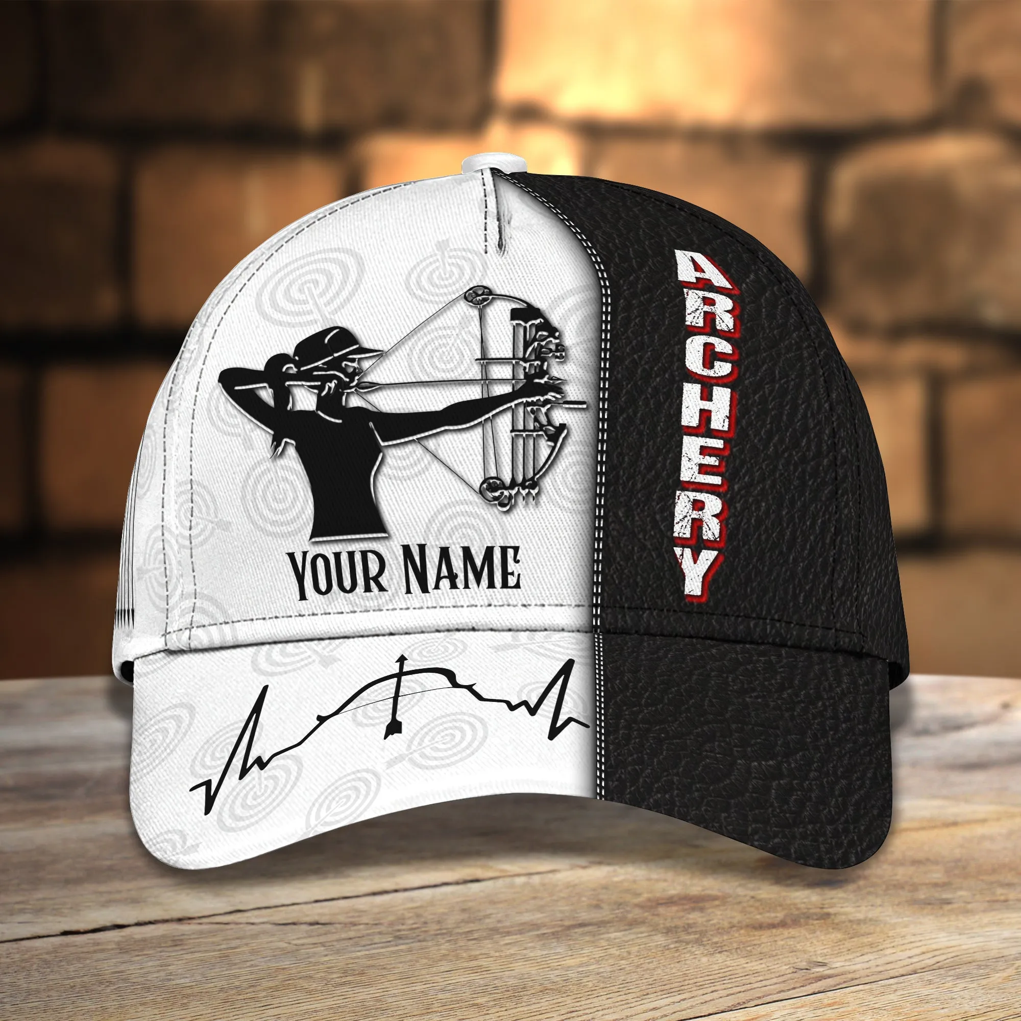 Female - Archery Personalized Name Cap 78 - Nvc97