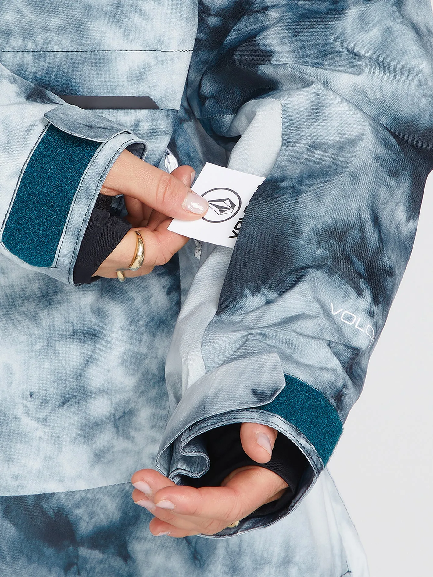 Fern Insulated Gore-Tex Pullover Jacket - Storm Tie-Dye