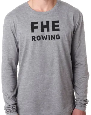 FHE ROWING SIMPLE Long Sleeve Unisex Tri-Blend T-Shirt