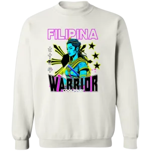 Filipina Warrior Psychadelic Unisex Crewneck Pullover Sweatshirt