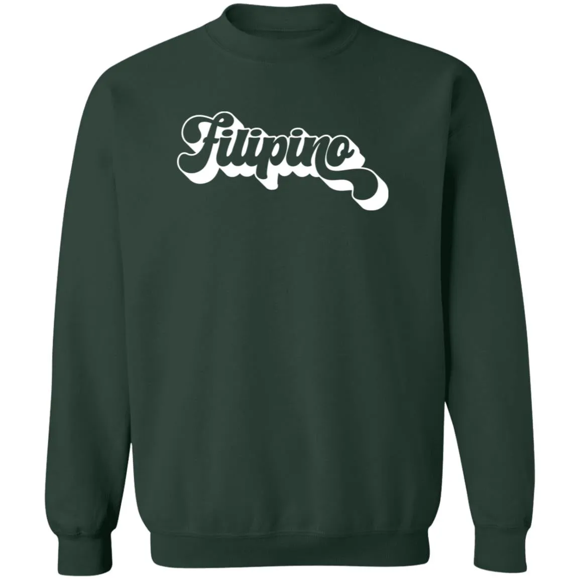 Filipino Chunky Unisex Crewneck Pullover Sweatshirt