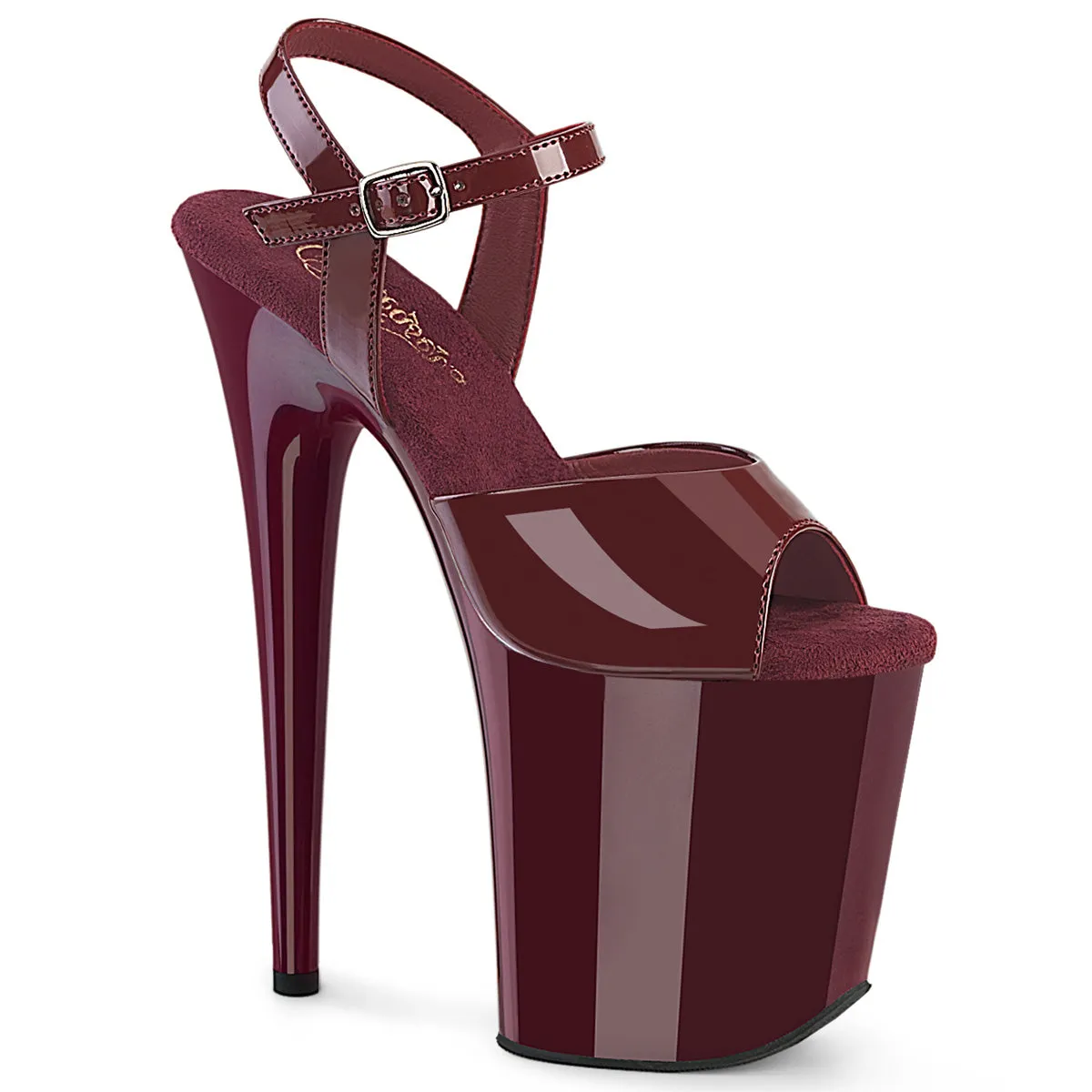 FLAMINGO-809  Burgundy Patent