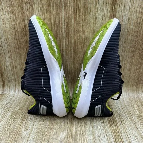 Footjoy Flex XP Golf Shoes Men's‎ Size 7 M Black White Soft Spikes Knit 56253
