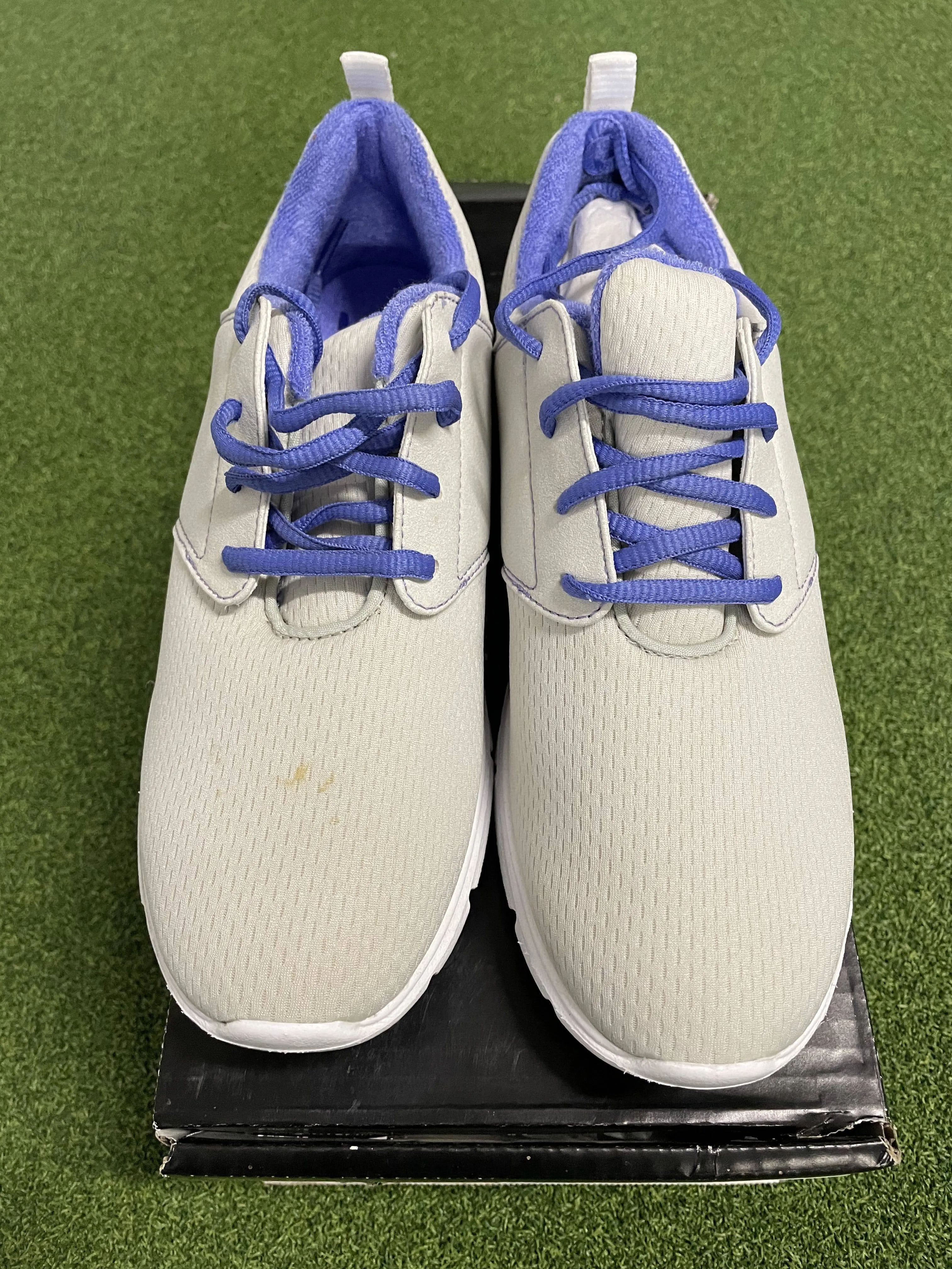 Footjoy Ladies enJoy Golf Shoes 95708K / Light Grey / Size UK 5 WIDE