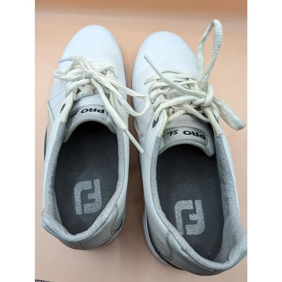 FootJoy Pro SL Golf Shoes Mens Size US 7 White/Grey