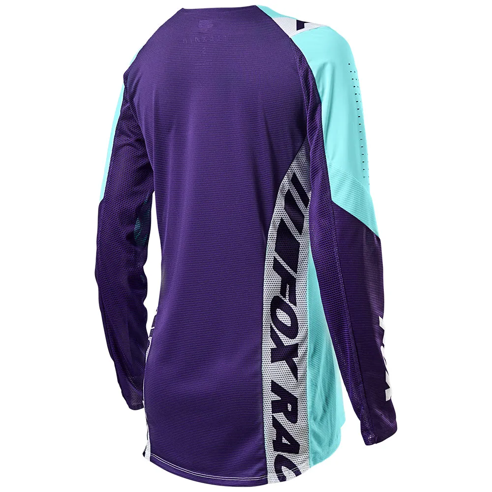 FOX WOMENS FLEXAIR MACH ONE JERSEY [AQUA]