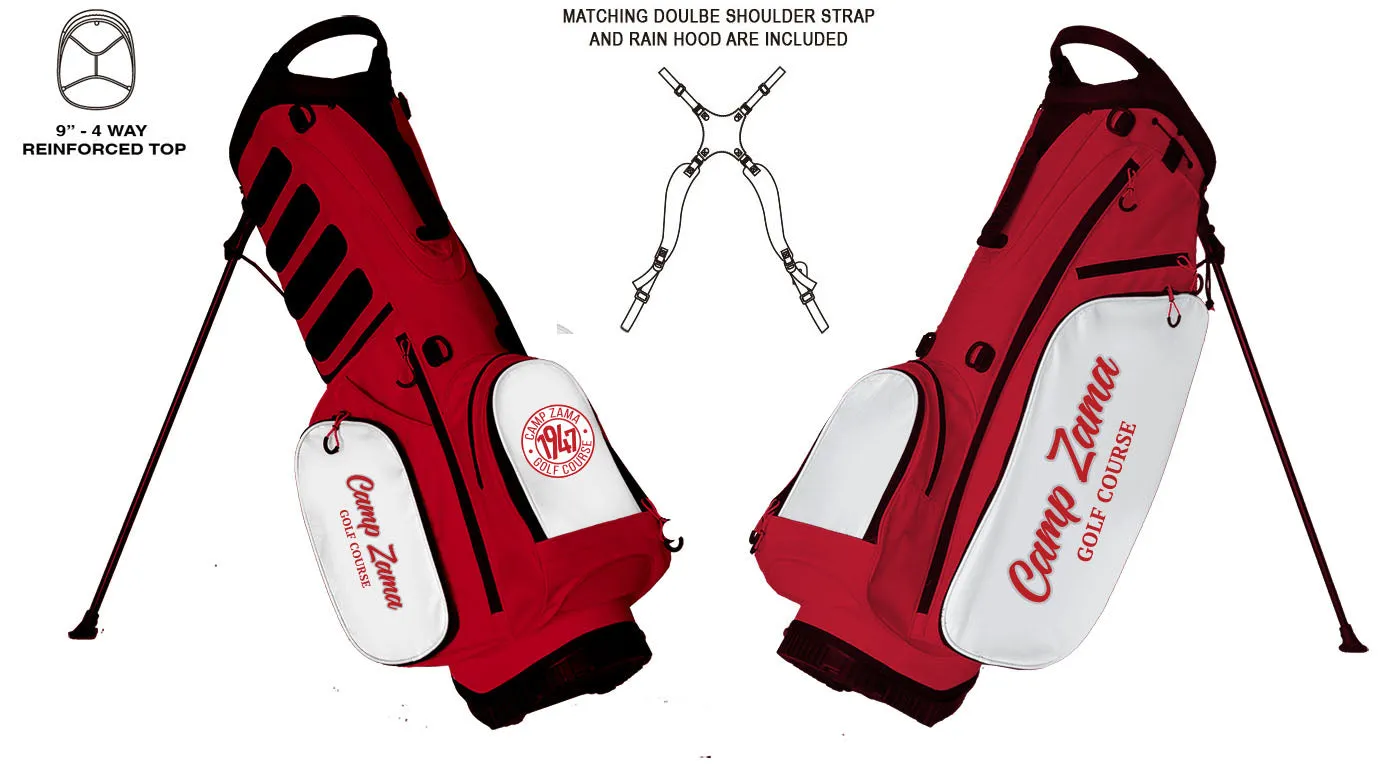Fully Custom Golf Bag Red