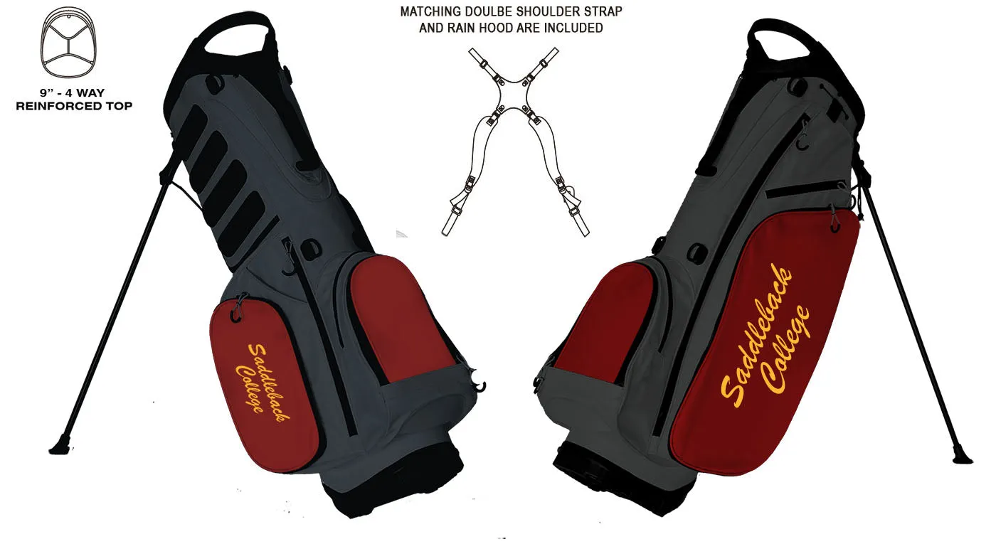 Fully Custom Golf Bag Red