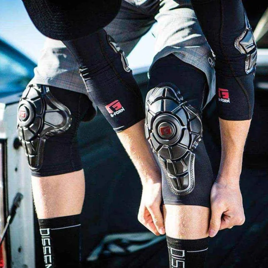 G-Form Youth Pro-X Knee Pads - Black G Embossed