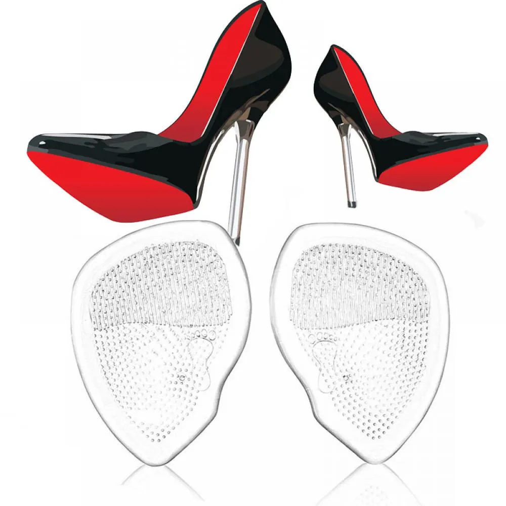 Gel Forefront Insole Cushions - 2 Pairs