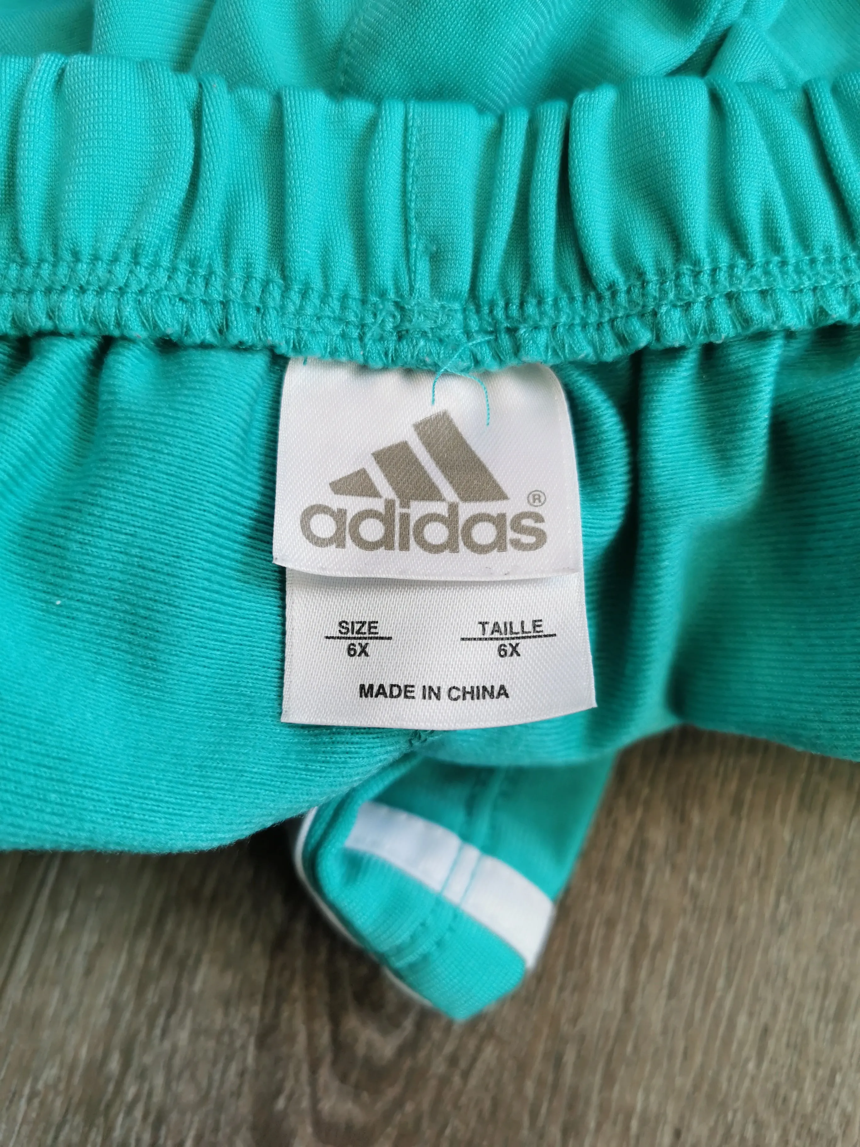 GIRL SIZE 6/7 YEARS - ADIDAS Athletic Pants EUC B36