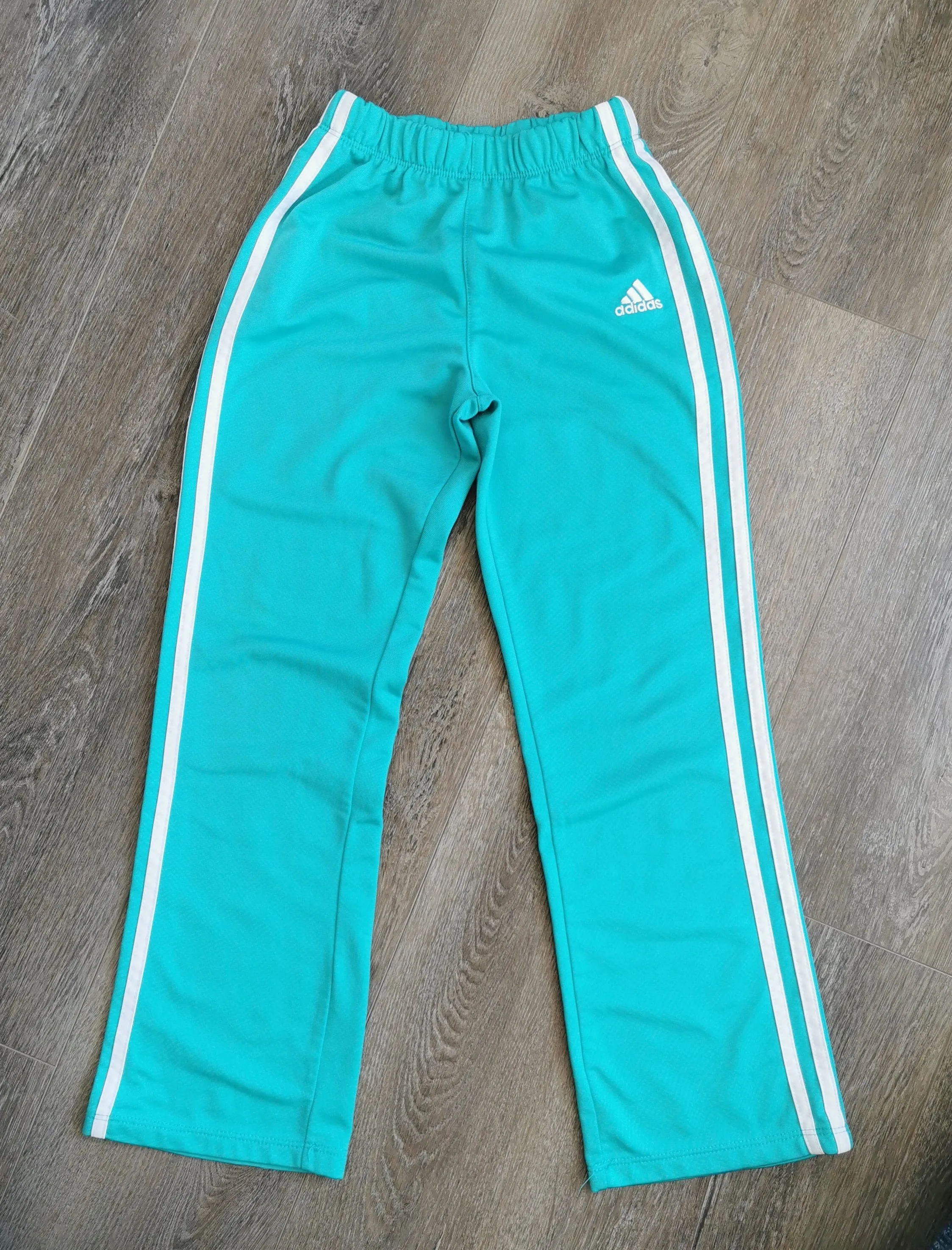 GIRL SIZE 6/7 YEARS - ADIDAS Athletic Pants EUC B36