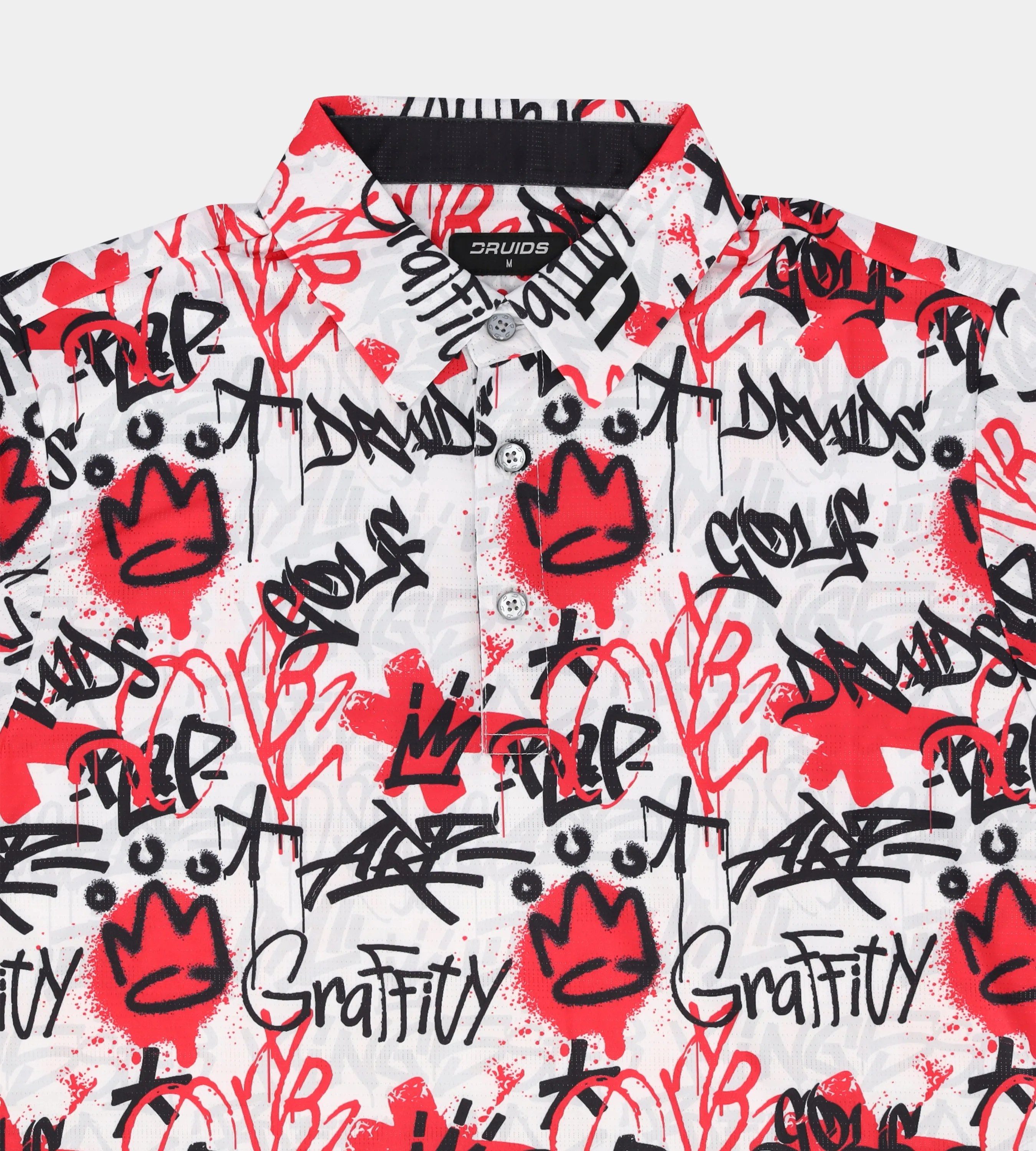GRAFFITI POLO - WHITE