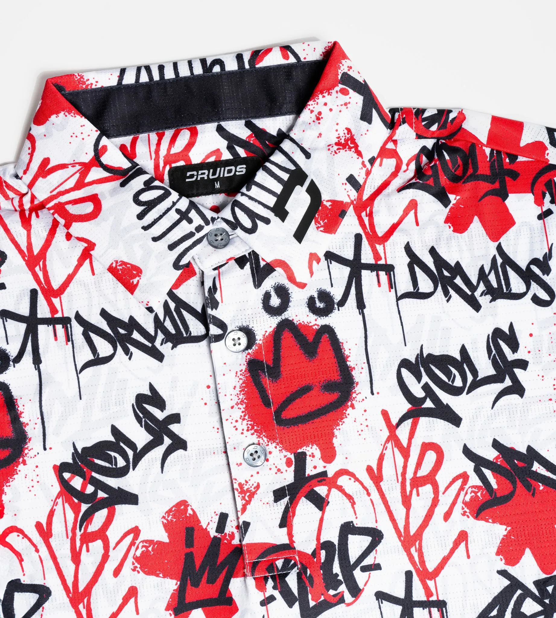 GRAFFITI POLO - WHITE
