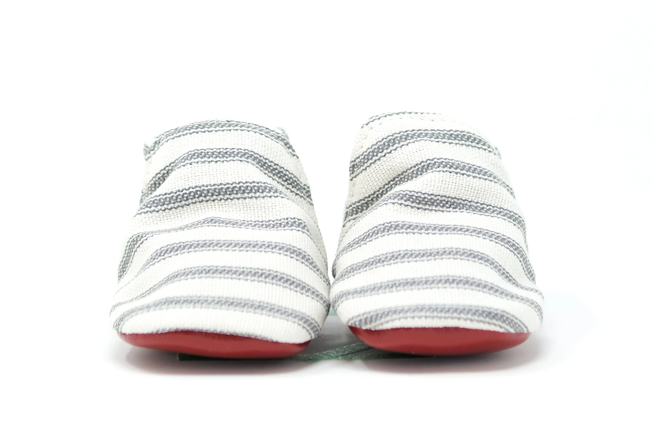 Grey Nautical Stripes