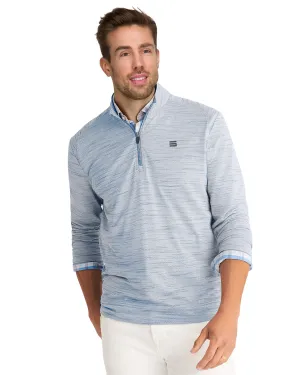 Heathered Quarter Zip Pullover Sweater