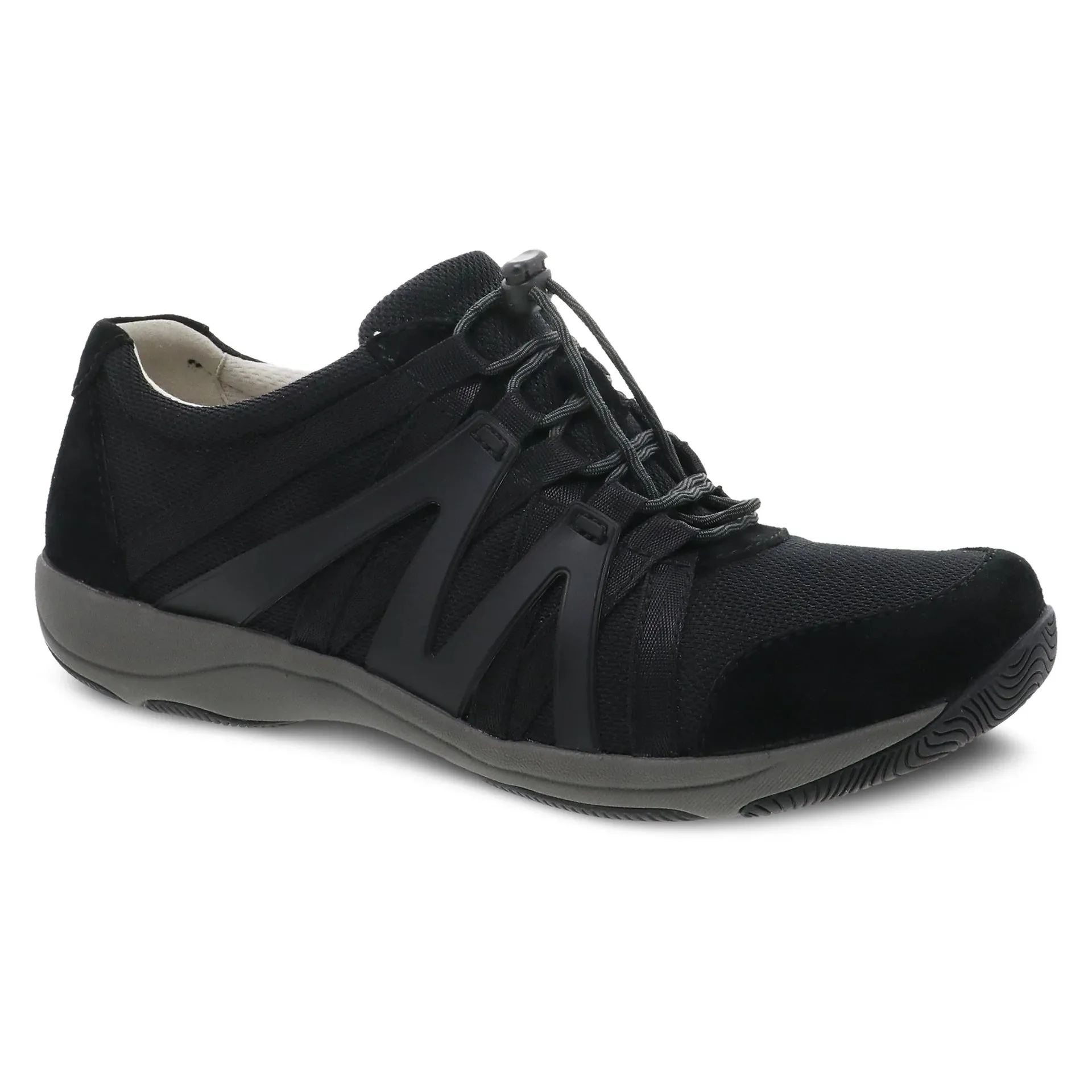 Henriette (Black/Black Suede)