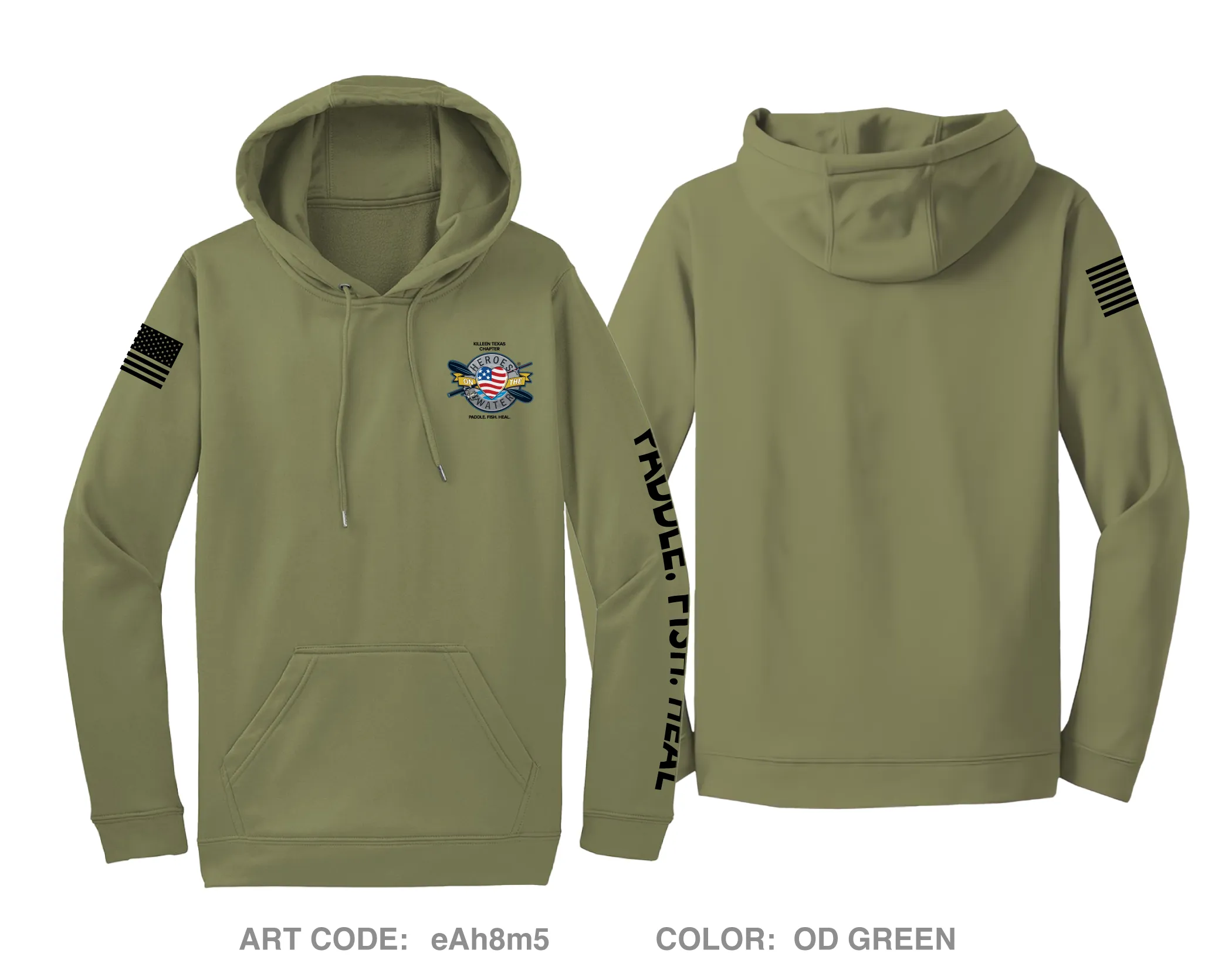 Heroes on the Water: KTX Hi-Tech Performance Hoodie - eAh8m5