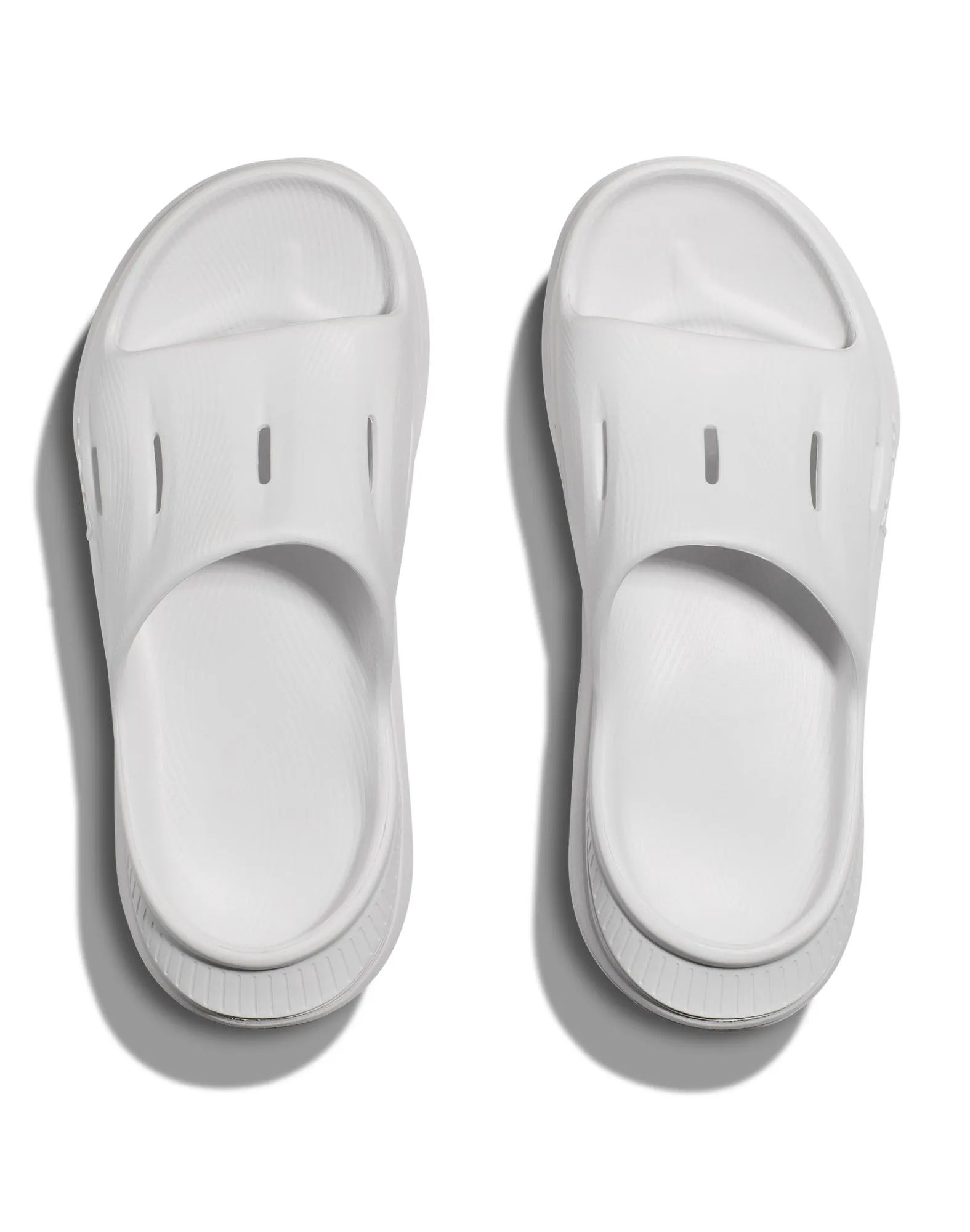 Hoka Ora Recovery Slide 3 Unisexe White / White