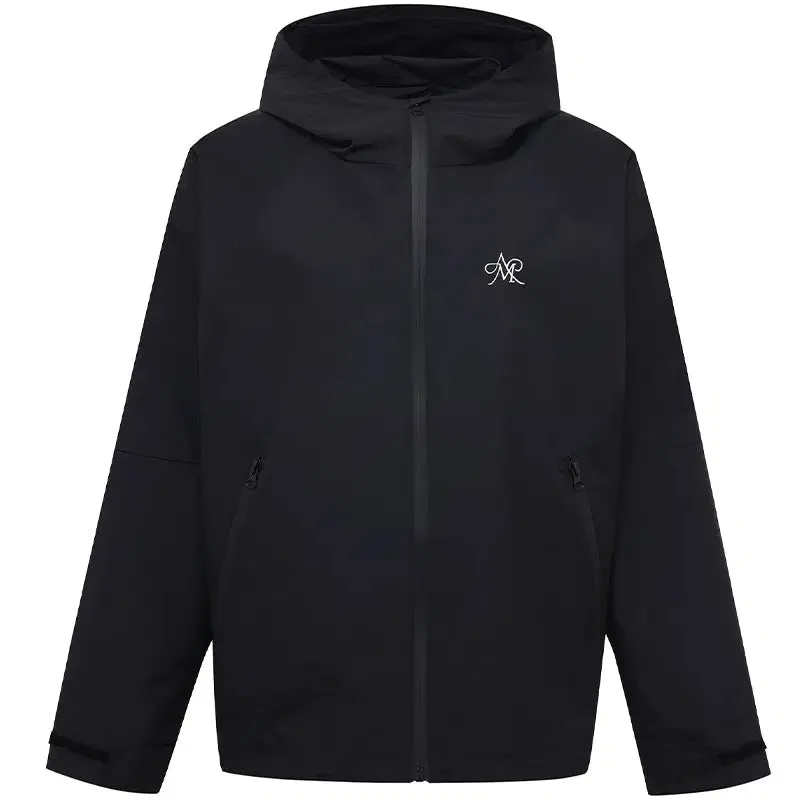 Hooded Water-Resistant Windbreaker