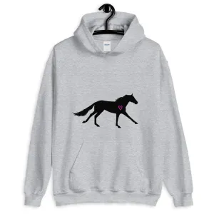 Horse Heart Unisex Hoodie