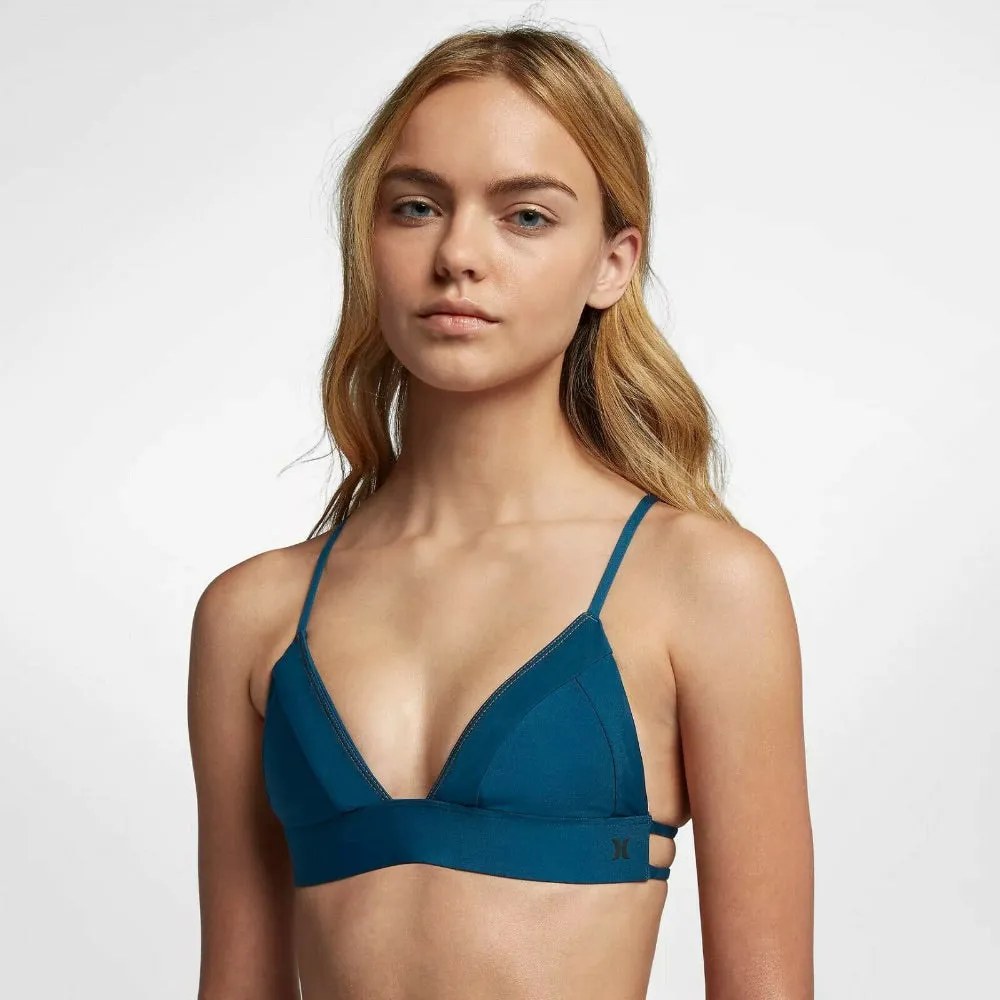 HURLEY QUICK DRY BRALETTE TOP BLUE FORCE