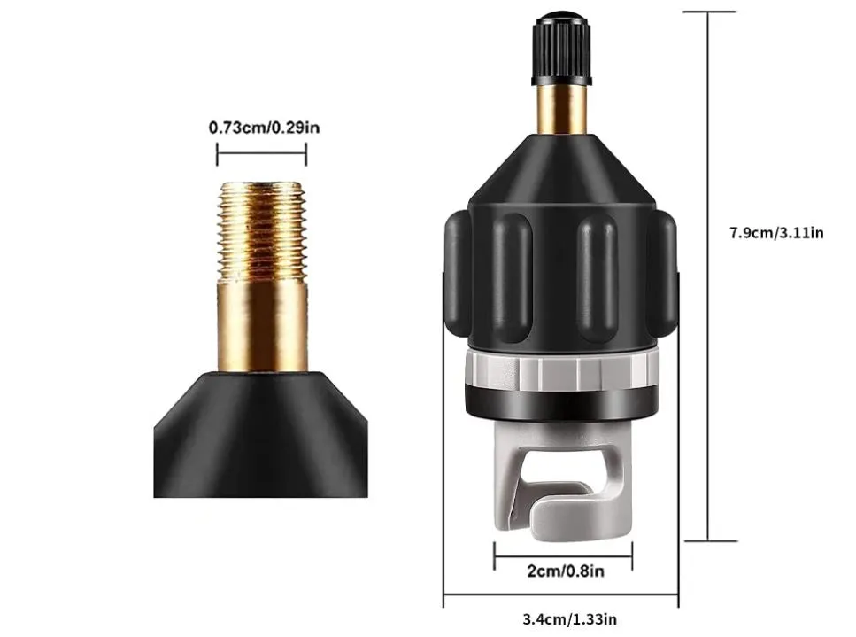Inflatable Sup / Boat Air Valve Adapter