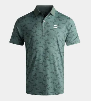 INKED POLO - SAGE